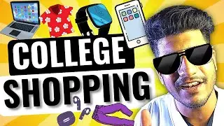 College Shopping Guide| 2024 EVERY College Guy NEEDS These Items| What all things to buy in College?