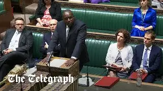 In full: UK to suspend some arms exports to Israel, David Lammy announces