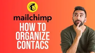 How to Organize Contacts in Mailchimp | Tutorial 2024