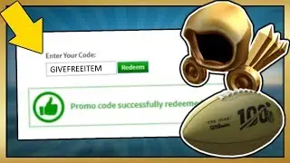 ROBLOX GOLDEN FOOTBALL PROMO CODE [EXPIRED/INVALID]