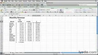 Excel for Mac Tutorial - How to use AutoSum formulas