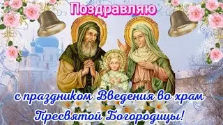 🌺 Введение во храм Пресвятой Богородицы - 4 декабря! 🕊❄️ Красивые поздравления