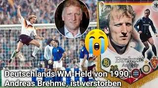 Andreas Brehme Funeral | Germany 1990 World Cup Winner Andreas Brehme  Last Tribute Video