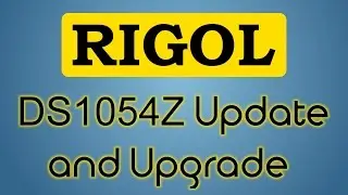 How to update and unlock/hack the Rigol DS1054Z (in under 2 minutes)