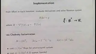 Lecture 16 | Convex Optimization I (Stanford)