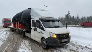 Продал свою Газель🥲 Устроился водителем… Еду в Питер😎 