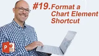 How to Format a Chart Element in PowerPoint (Keyboard Shortcut)