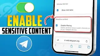 How to Enable Sensitive Content on Telegram on iPhone | Turn ON Sensitive Content on Telegram