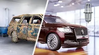 Restoring Lincoln Navigator | Saving Abandoned Model Car