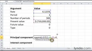 Excel Tutorial - Calculate loan payments