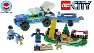 LEGO City 60369 Mobile Police Dog Training - LEGO Speed Build Review