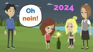 Mia feiert 2024, aber es geht etwas schief | Deutsch lernen