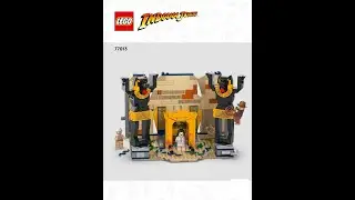 LEGO® Indiana Jones™ 77013 Escape from the Lost Tomb Building Instruction