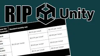 Unity Runtime Fee is the Death of Unity!