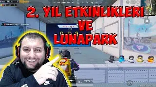 PUBG MOBİLE 2. YIL ÜNVANI ETKİNLİKLER VE LUNAPARK YERLERİ - ŞANSLI BULMACA PARÇACIKLARI