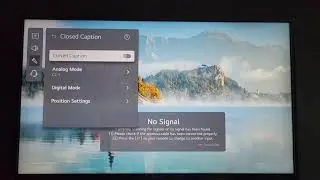 LG TV Turn on Captions