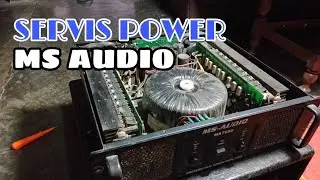 Servis power balap ms audio || power subwofer