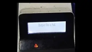 Output Bin is Full. How to Fix Output Bin is Full on HP LesarJet pro M404Dw Printer.