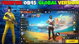 (ALL EMULATORS) FREEFIRE OB45 APK DIRECT LINK ! GOOGLE DRIVE ! 2024