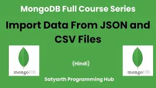 Importing Data into MongoDB | JSON | CSV | mongodb tutorial for beginners 🔥🔥