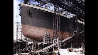 Титаник в цвете Titanic in color HD