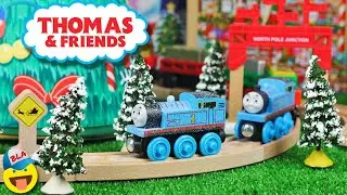 Новогодняя Елка для Паровозиков ТОМАС И ЕГО ДРУЗЬЯ / Новогодний Набор Thomas and friends Christmas