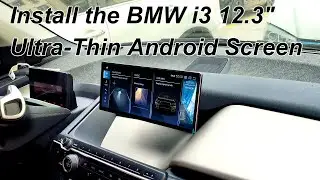 BMW i3 NBT EVO  install A 12.3