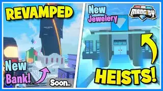 🚧 NEW HEIST REVAMPS LEAKS.. | New Bank + Jewelry Store! | Mad City