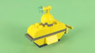 LEGO Classic Yellow Submarine (11018) Building Instructions