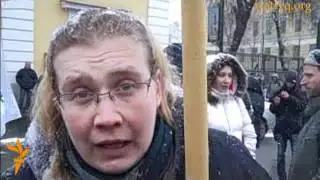 Митинг против Путина в его родном городе