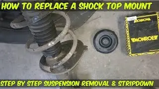 How To Replace The Shock Top Mount on a Peugeot Partner - Citroen Berlingo