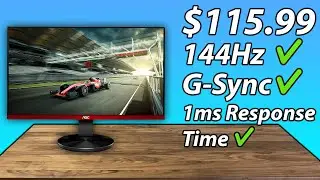 The Cheapest 144Hz Gaming Monitor of 2021