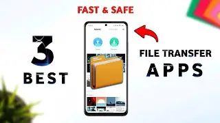 ⚡😍 3 FAST & FREE *FILE TRANSFER* APPS || File Transfer App For Android