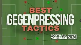 Best Gegenpressing Tactics In FM24 | 99.5% Goal Conversion Rate | Mid-Table Teams Tactics