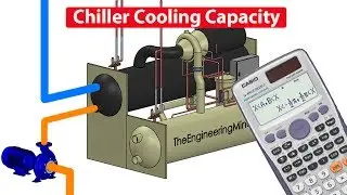 CALCULATE Chiller cooling capacity - Cooling Load kW BTU Refrigeration Ton