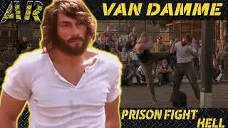 JEAN-CLAUDE VAN DAMME Prison Yard Brawl | IN HELL (2003)