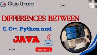 Differences Between C, C++, Python and Java | Java | Java Programming Language | Java Course