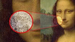 The hidden pattern in the cracks of paintings