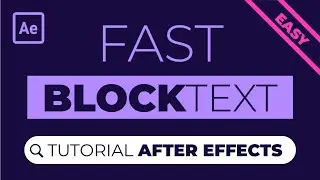 Create block text in no time