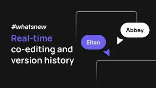 Stripo presents: Real-time co-editing and version history