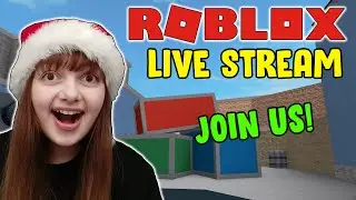 🔴 ROBLOX LIVE STREAM !!! - 5 DAYS UNTIL CHRISTMAS !! - PLAYING SOME FUN ROBLOX GAMES ! JOIN US ! 🎄🎄🎄