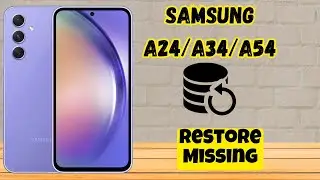 How to Restore Missing/Deleted Home Screen Icons Samsung A24 / A34 / A54 / A14