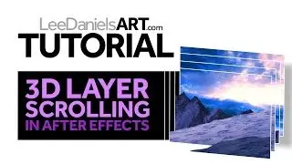 After Effects Tutorial | 3D Layer Scrolling