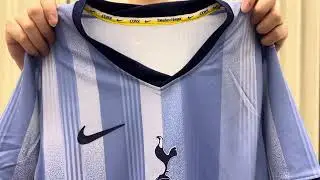 Tottenham Hotspur Away Jersey 24/25 UNBOXING + REVIEW from jerseysfcsoccershop.com