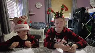 Christmas DRAWING Challenge with My Brother LUKE!