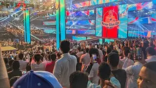 John Cena's Final Entrance in Saudi Arabia at WWE Crown Jewel 2023 😔💔 (Live)