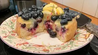 How To Make Lemon-Blueberry Ricotta Cheesecake | Rachaels Sister Maria