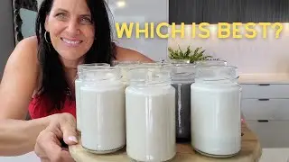 How to make plant based milk at home - I made 10 different ones to see which ones are BEST!