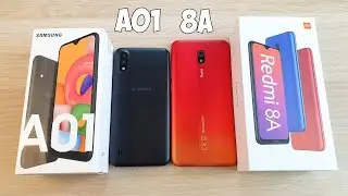 SAMSUNG GALAXY A01 VS XIAOMI REDMI 8A - ЧТО ВЫБРАТЬ? ПОЛНОЕ СРАВНЕНИЕ!