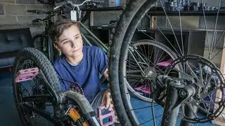 12-year-old starts bicycle repair business for good cause